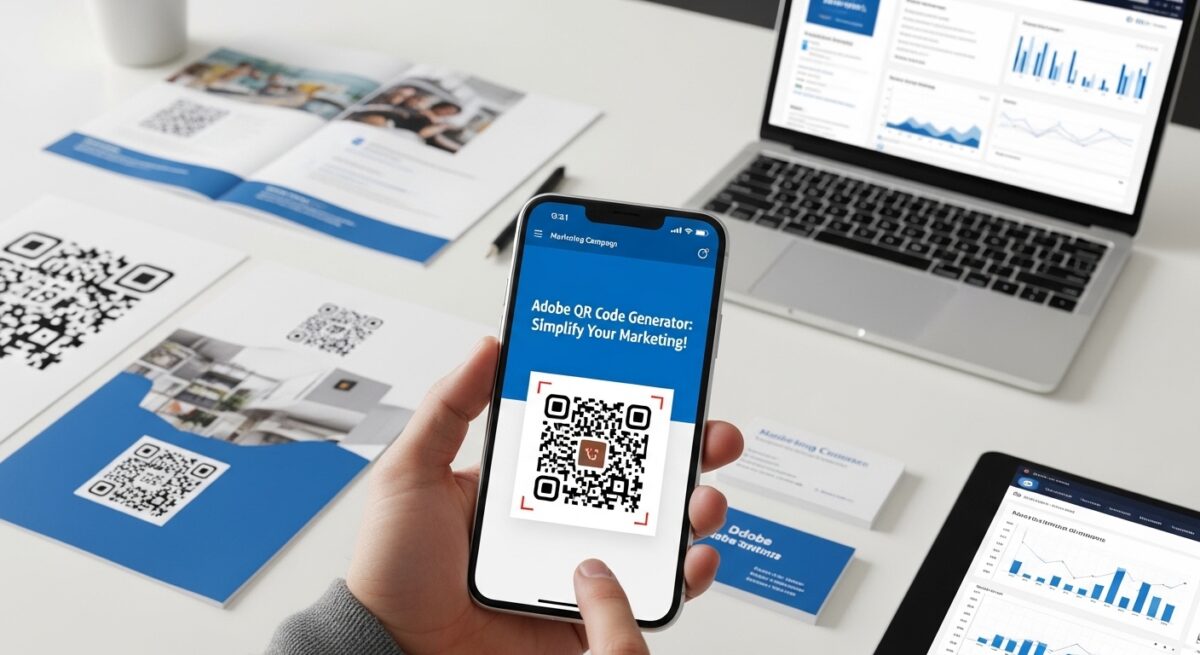 Adobe QR Code Generator