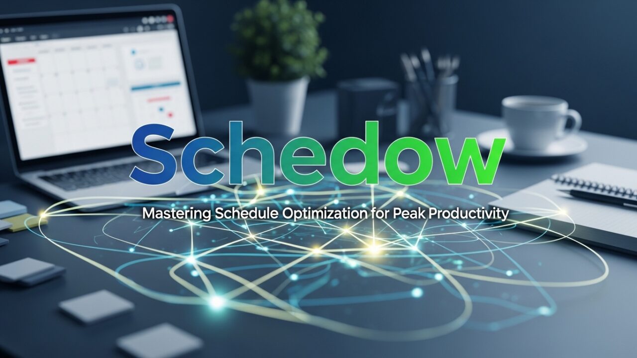 Schedow: Mastering Schedule Optimization for Peak Productivity