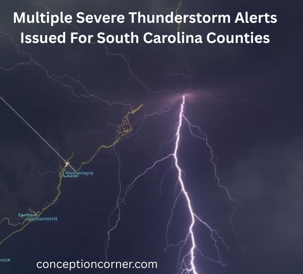 Multiple Severe Thunderstorm Alerts Issued For South Carolina Counties
